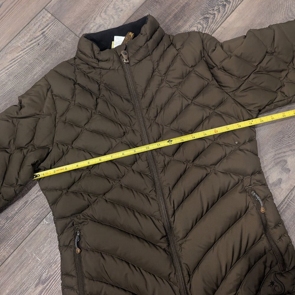 Isis Women's Whisper 650 fill Down Puffer Jacket Water Resistant Winter 8 - Picture 15 of 16